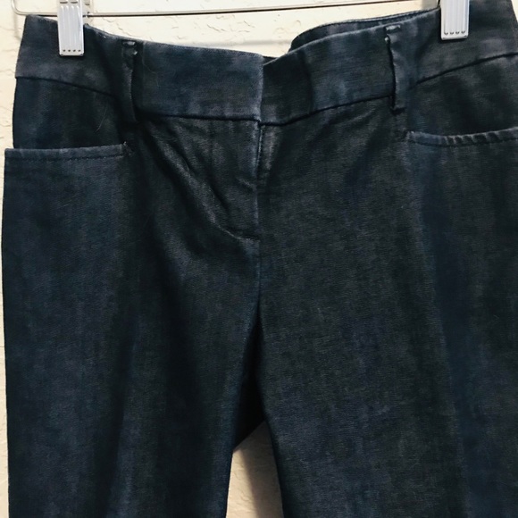 Express Editor Denim Trouser Pants - Picture 2 of 9